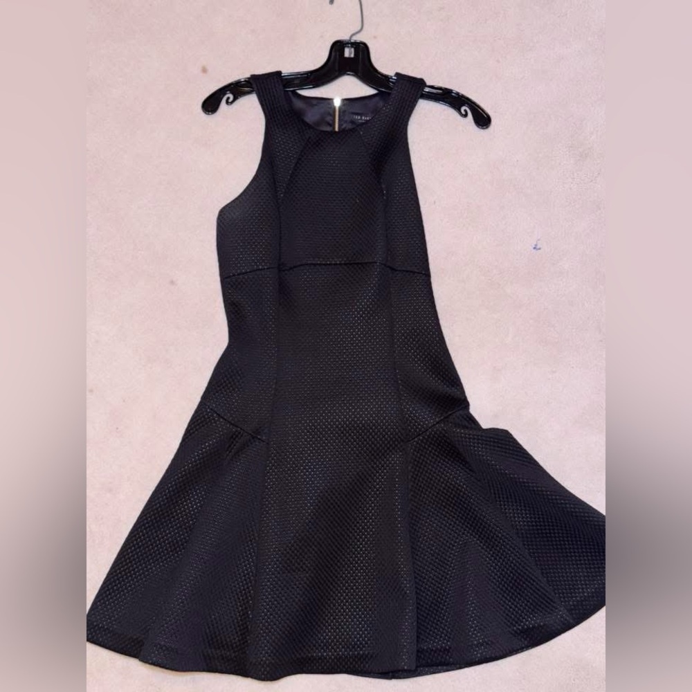 Ted Baker Black Sleeveless Dress Size 1 (Size 2 US)